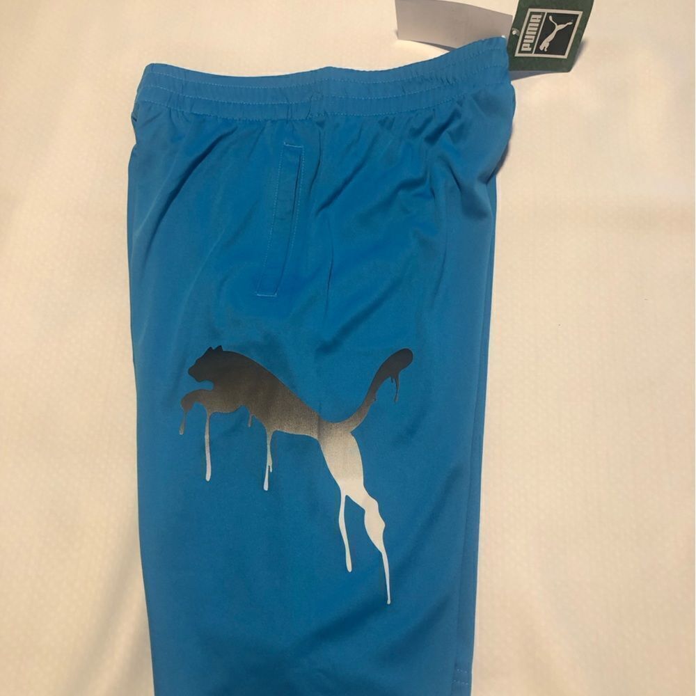 Puma Shorts Boys Medium Blue